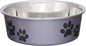 Stainless Steel Dog & Cat Bowl | Spill-Resistant Feeding Bowl (various colors)