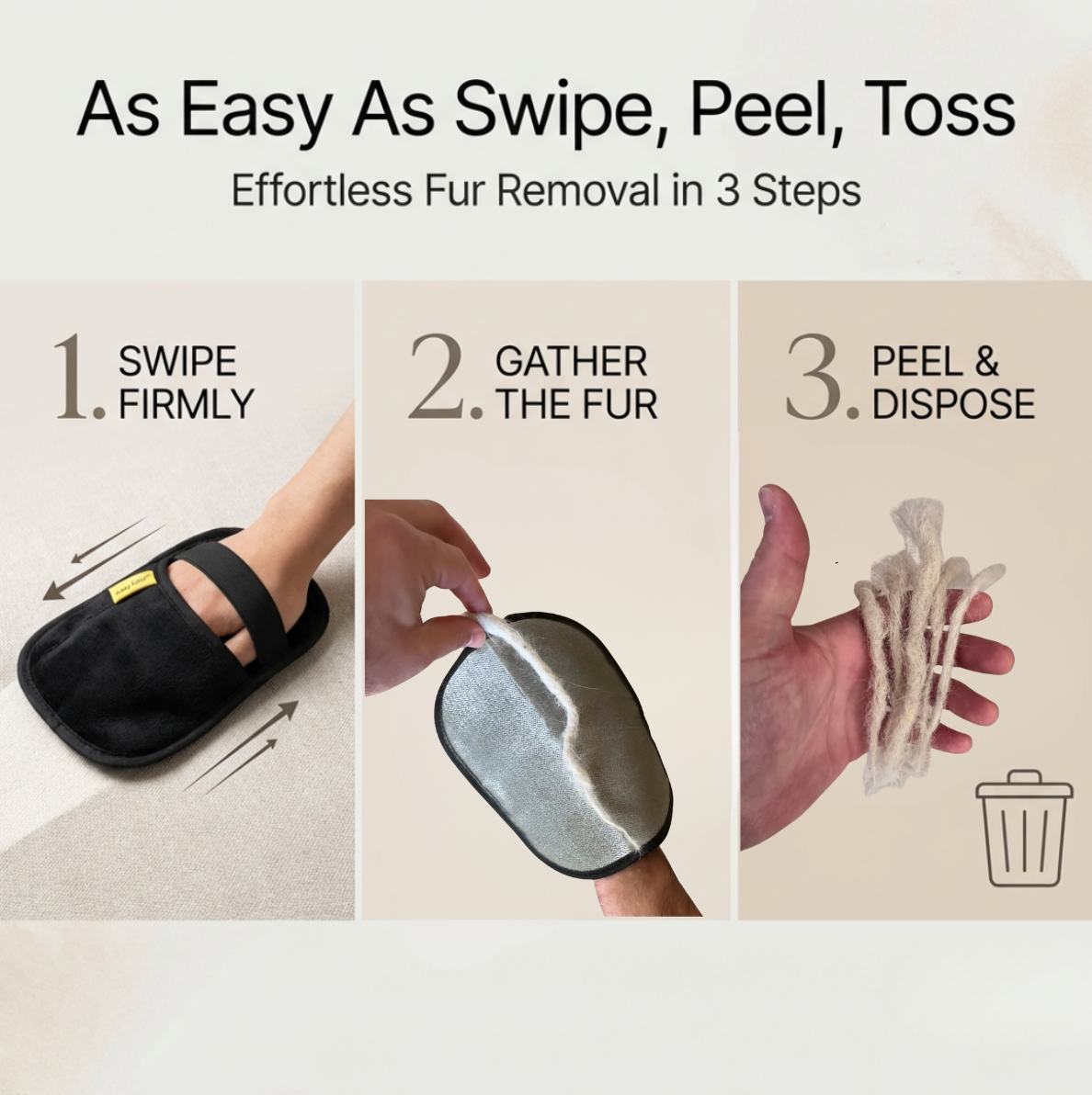 Lazy Lola™ Pet Fur Removal Glove