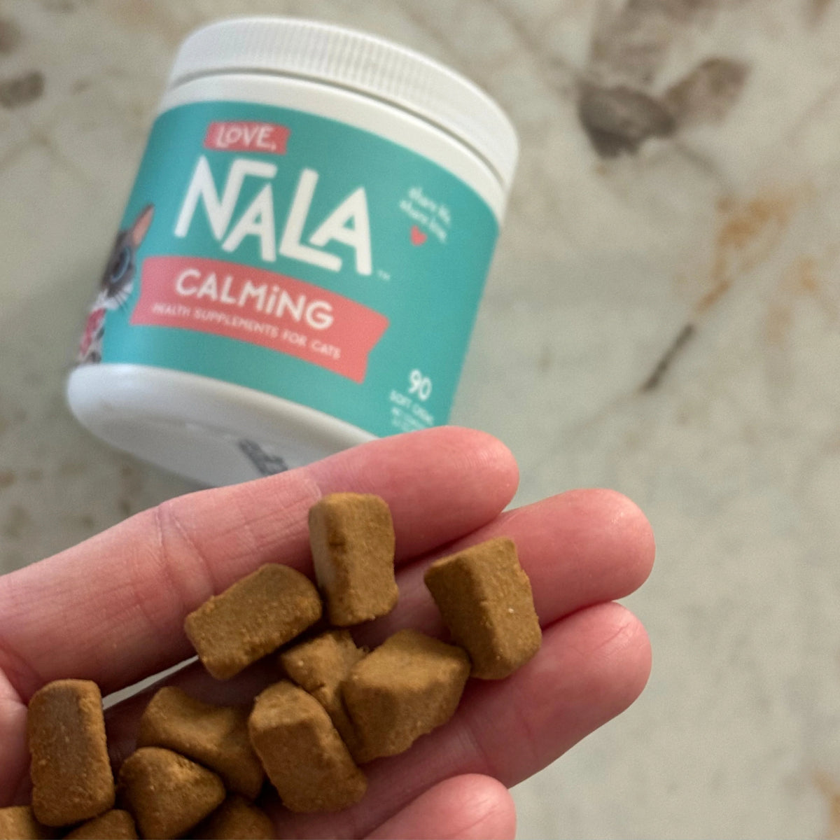 Cat Calming Health Supplement, 3.2-oz, 90 Soft Chews