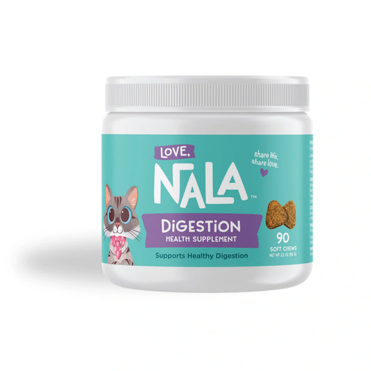 Cat Digestion Health Supplement, 3.2-oz, 90 Soft Chews