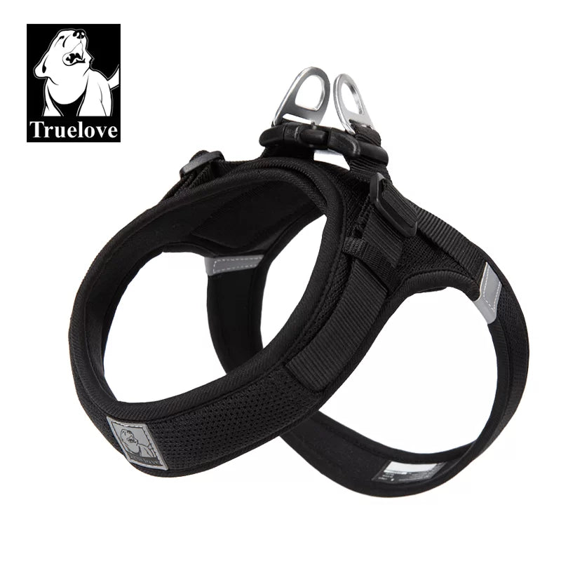 TrueLove Mesh Dog Harness TLH3013  - Black