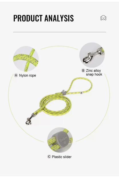 TrueLove Durable and Convenient Dog Rope Leash Style Number: TLL2576 Available in 12 different colors.