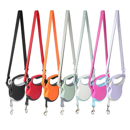 TrueLove Retractable Dog Leash TLL5001 - Suitable for Medium and Small Dogs -  White/Sprout Green