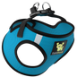 EcoBark Step In Dog Harness - XXXS to Medium Breeds- Reflective Soft Mesh Harness for Teacup, Small Dogs and Puppies / Teal