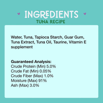 Tuna Recipe Cat Treats, Pack of 4