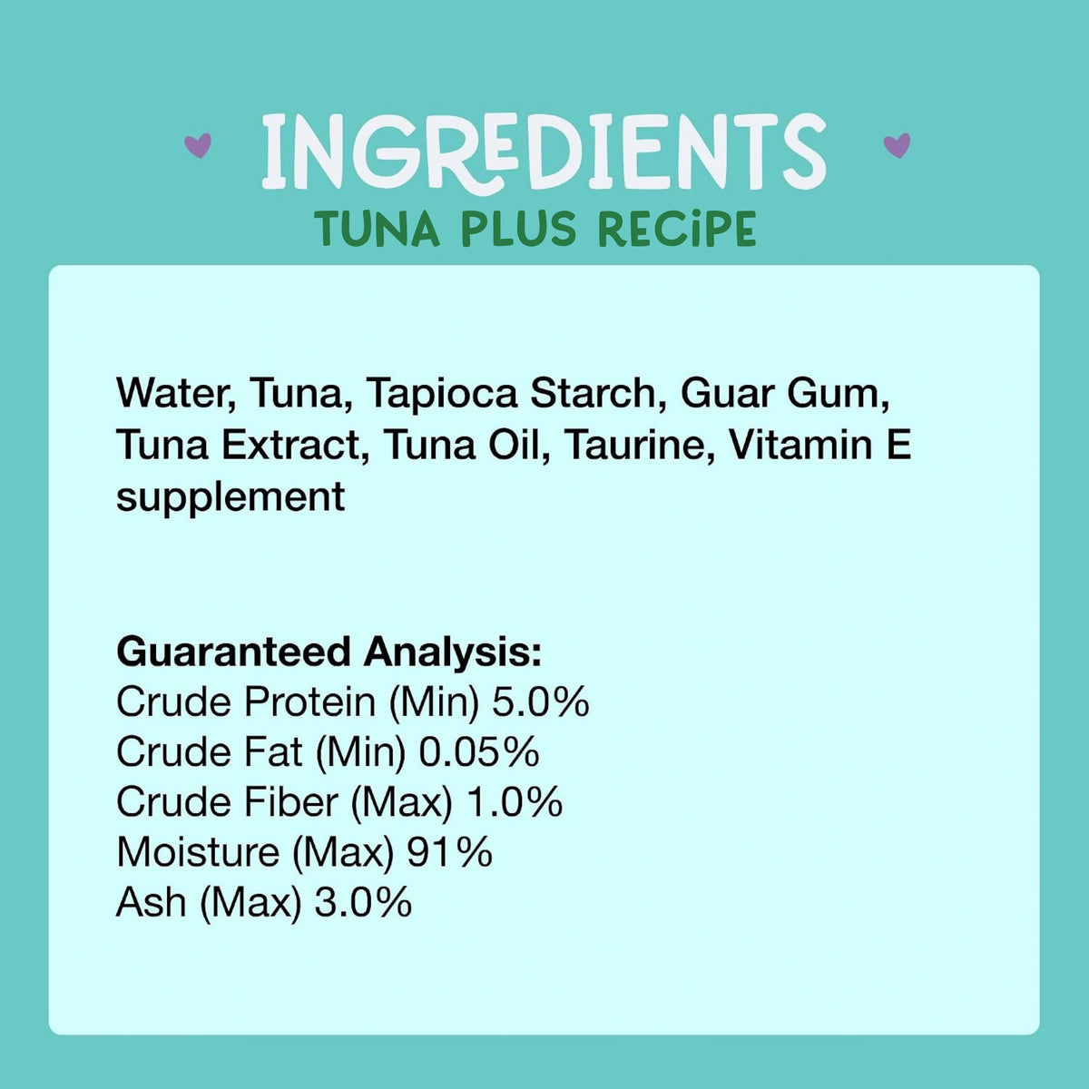 Tuna Recipe Plus Cat Treats, Pack of 4