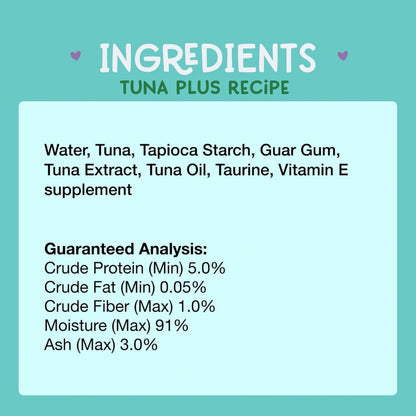 Tuna Recipe Plus Cat Treats, Pack of 4