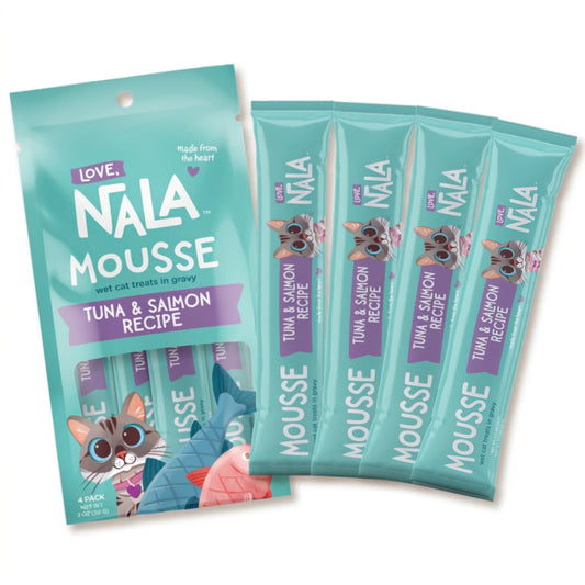 Tuna & Salmon Cat Treats, Pack of 4