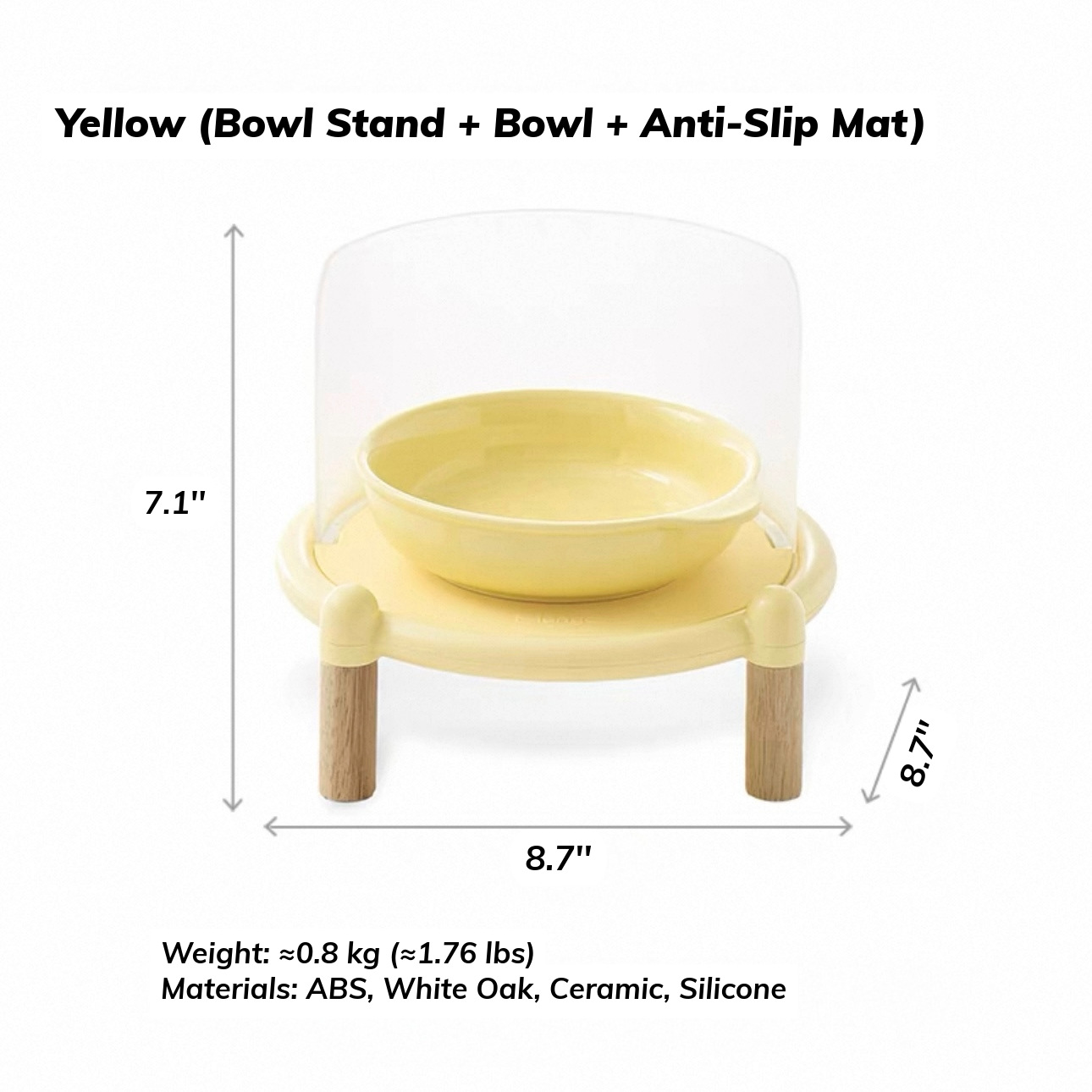 Bubble Single Bowl Stand