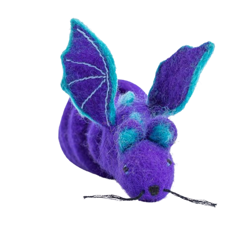 Catch a Mouse by the Tail - Wool Cat Toy