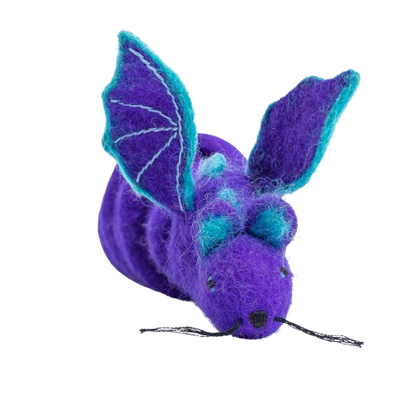 Catch a Mouse by the Tail - Wool Cat Toy