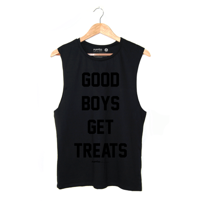 Good Boys Get Treats Muscle Tank | Gift for Dog Dads & Dog Lovers
