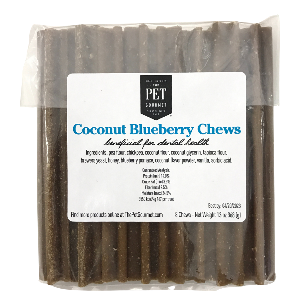 Coconut Blueberry Chew 8 Pack