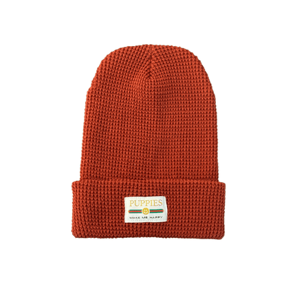 Pup Lux Gold Label Waffle Beanie | Best Gift for Dog Lovers | 10 Colors