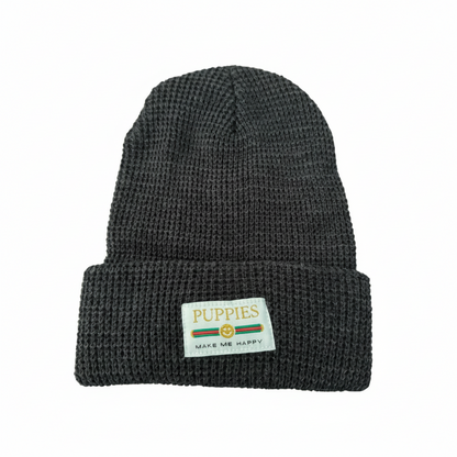 Pup Lux Gold Label Waffle Beanie | Best Gift for Dog Lovers | 10 Colors