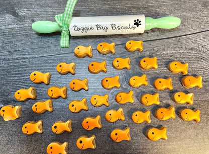 “GO FISH™” Gift Set — Certified Lookie-a-Tookie™ Canine Cookies, Bite-Size Dog Treats 🎣🐾