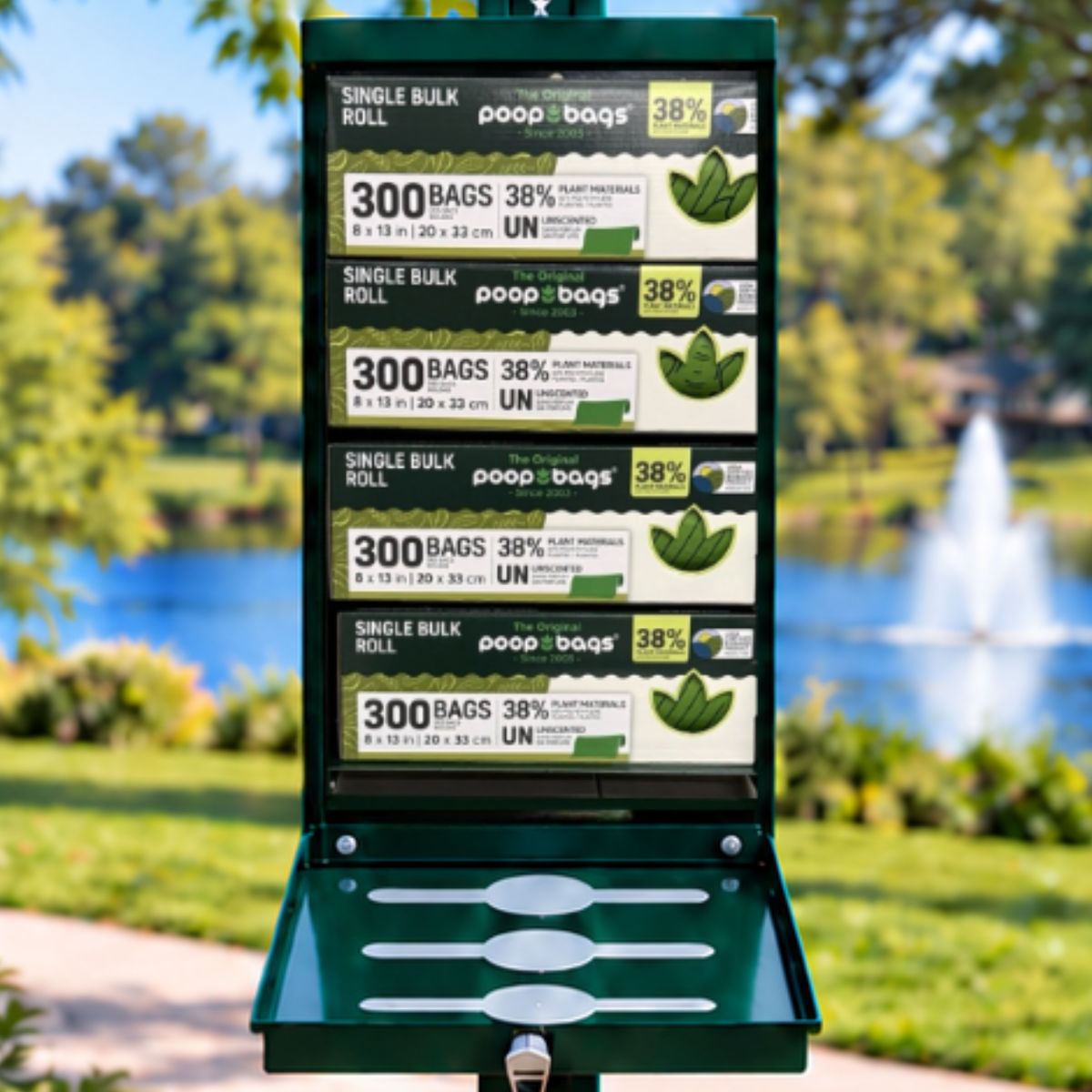 Bulk Roll Poop Bags Dispenser