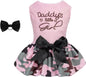 Velvet Dog Birthday and Holiday Dress  For Small Dogs Puppy Holiday Skirt XXS–L