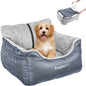 Washable Pet Car Seat Booster for Small Dogs & Cats, Oxford Fabric