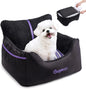 Washable Pet Car Seat Booster for Small Dogs & Cats, Oxford Fabric