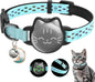Waterproof Reflective AirTag Cat Collar, Breakaway Safety GPS Holder for Cats