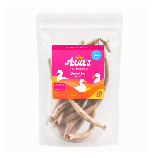 Freeze Dried Duck Trachea - Quackles