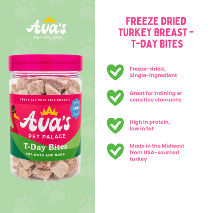 Freeze Dried T-Day Bites - Turkey Breast