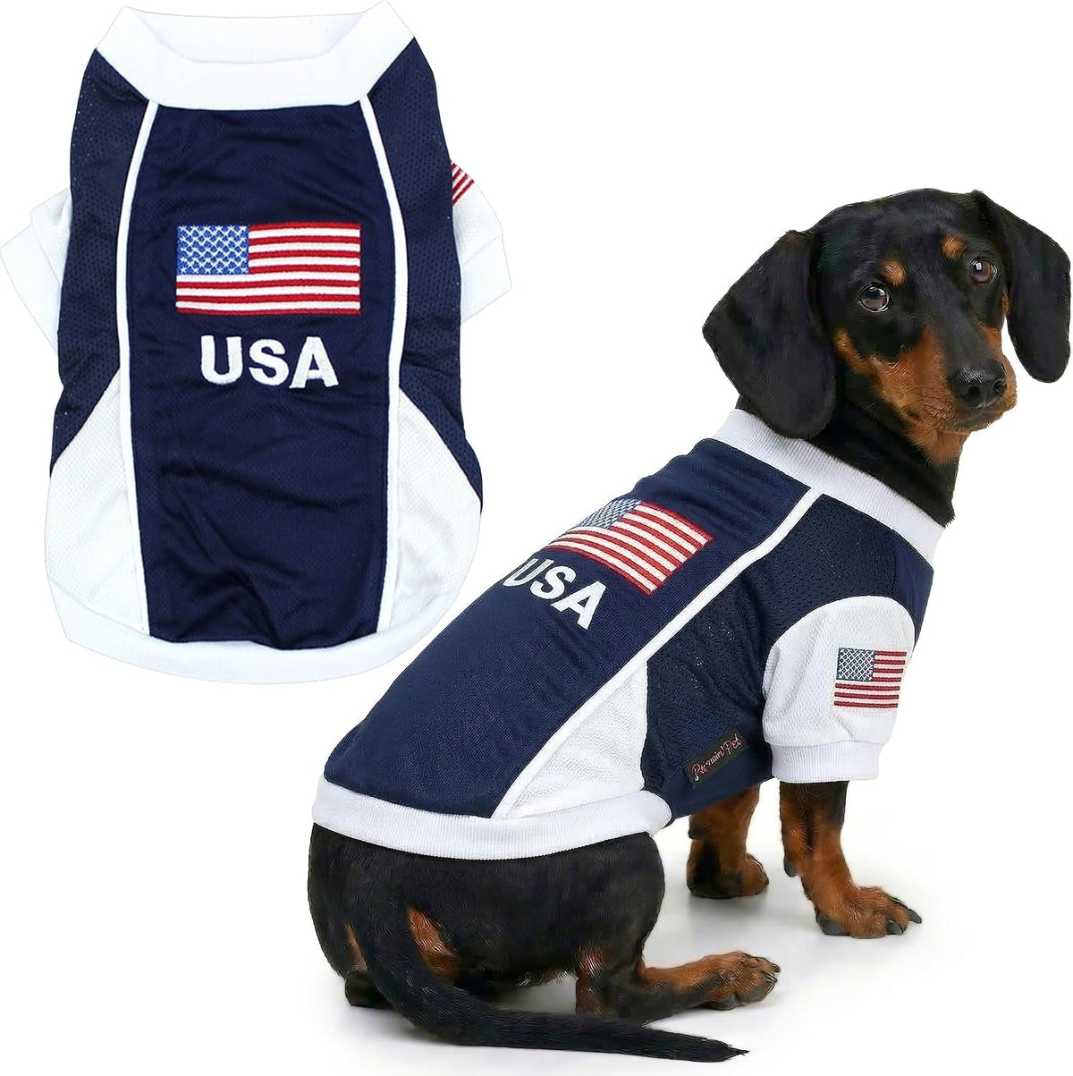 Parisian Pet Soccer Jersey for Dogs – Breathable Mesh Team Jersey, XS–5XL