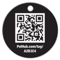 PetHub QR Pet ID Tag – Classic Aluminum