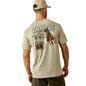 Ariat Mens Short Sleeve Shirt, Porcupine Posse Western Graphic Tee
