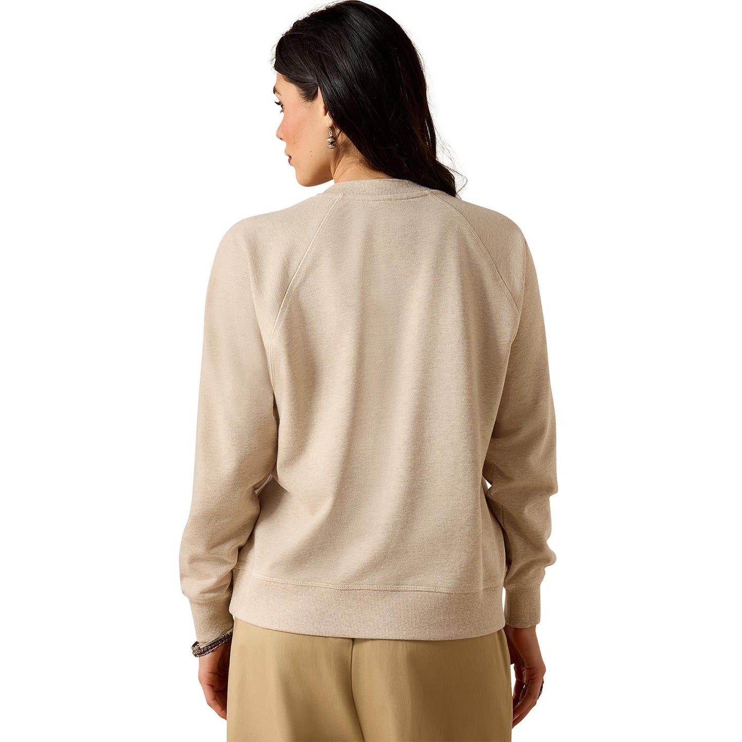 Ariat Women's Western Victoria Oversized Sweatshirt – Cozy French Terry Pullover