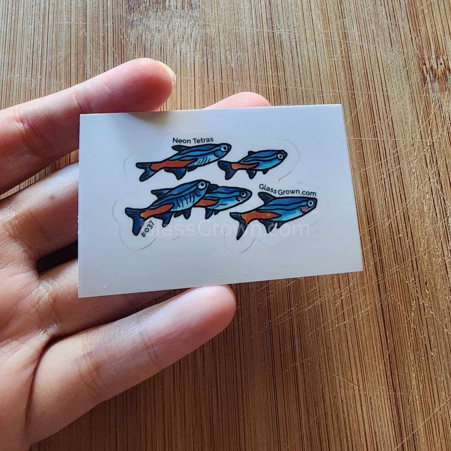 Pick your own nano fish sticker