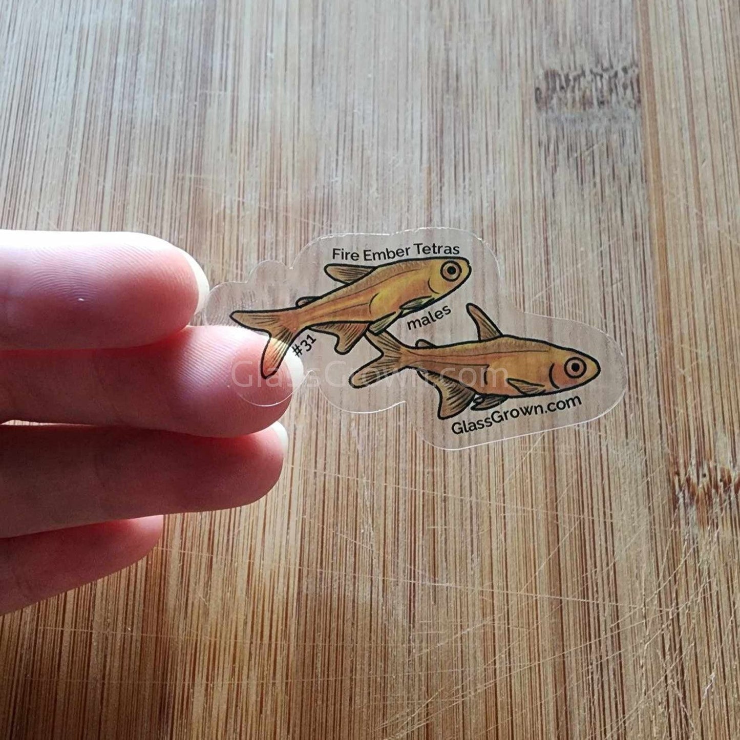 Pick your own nano fish sticker