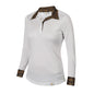 Aubrion Girl's Equestrian Style Long Sleeve Show Shirt