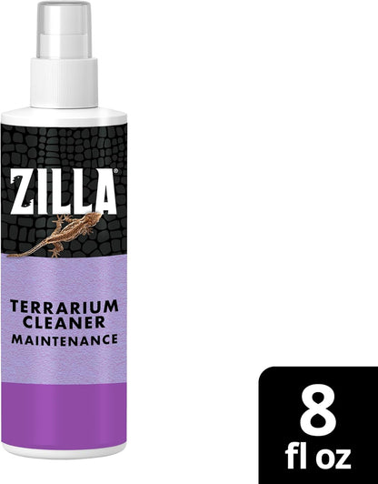 Zilla Terrarium Cleaner for Glass & Acrylic – Anti-Static Formula
