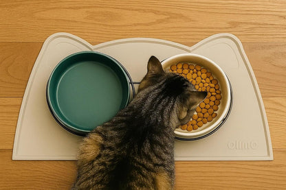 Silicone Pet Feeding Mat – Waterproof Non-Slip Bowl Mat, 36 Options