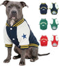 Warm Dog Varsity Jacket Heavyweight Fleece Pet Coat Small-4XL