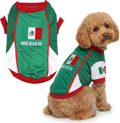 Parisian Pet Soccer Jersey for Dogs – Breathable Mesh Team Jersey, XS–5XL