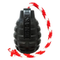 USA-K9 Magnum Grenade - Black Magnum Rubber Chew Toy for Extreme Chewers | USA Made