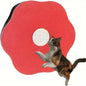 Wall-Mounted Floral Cat Scratcher – Durable & Eco-Friendly