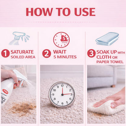 SKOUT'S Pet Stain Odor Eliminator Spray Dog Urine Carpet Cleaner 35oz
