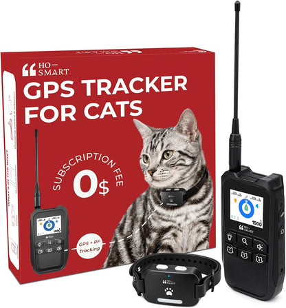 Cat GPS Tracker – No Subscription, 1,500-Ft Off-Grid Range