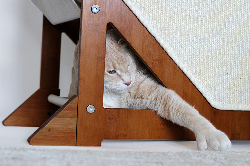 The Overlook - Sturdy - Bamboo Cat Tree