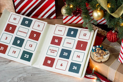Wufers Singing Snow Globe Dog Advent Calendar – 24 Cookies