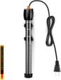 Adjustable Aquarium Heater with Thermometer – 6 Sizes