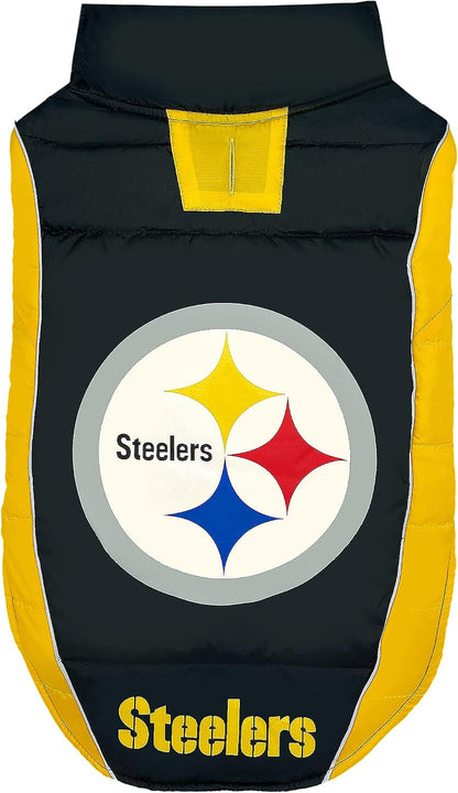 NFL Puffer Vest for Dogs & Cats – All Teams, XS–3XL