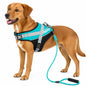 Dog Helios ® 'Bark-Mudder' 2-in-1 Reflective and Adjustable Sporty Dog Harness and Leash