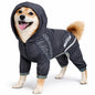 Dog Helios ® 'Namastail' Lightweight 4-Way-Stretch Yoga Performance Dog Tracksuit Hoodie