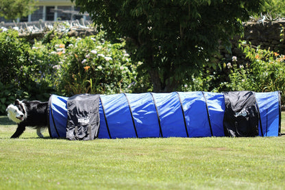 Better Sporting Dogs 10 ft Dog Agility Tunnel with Sandbags – Training Tunnel for Backyard Agility Courses