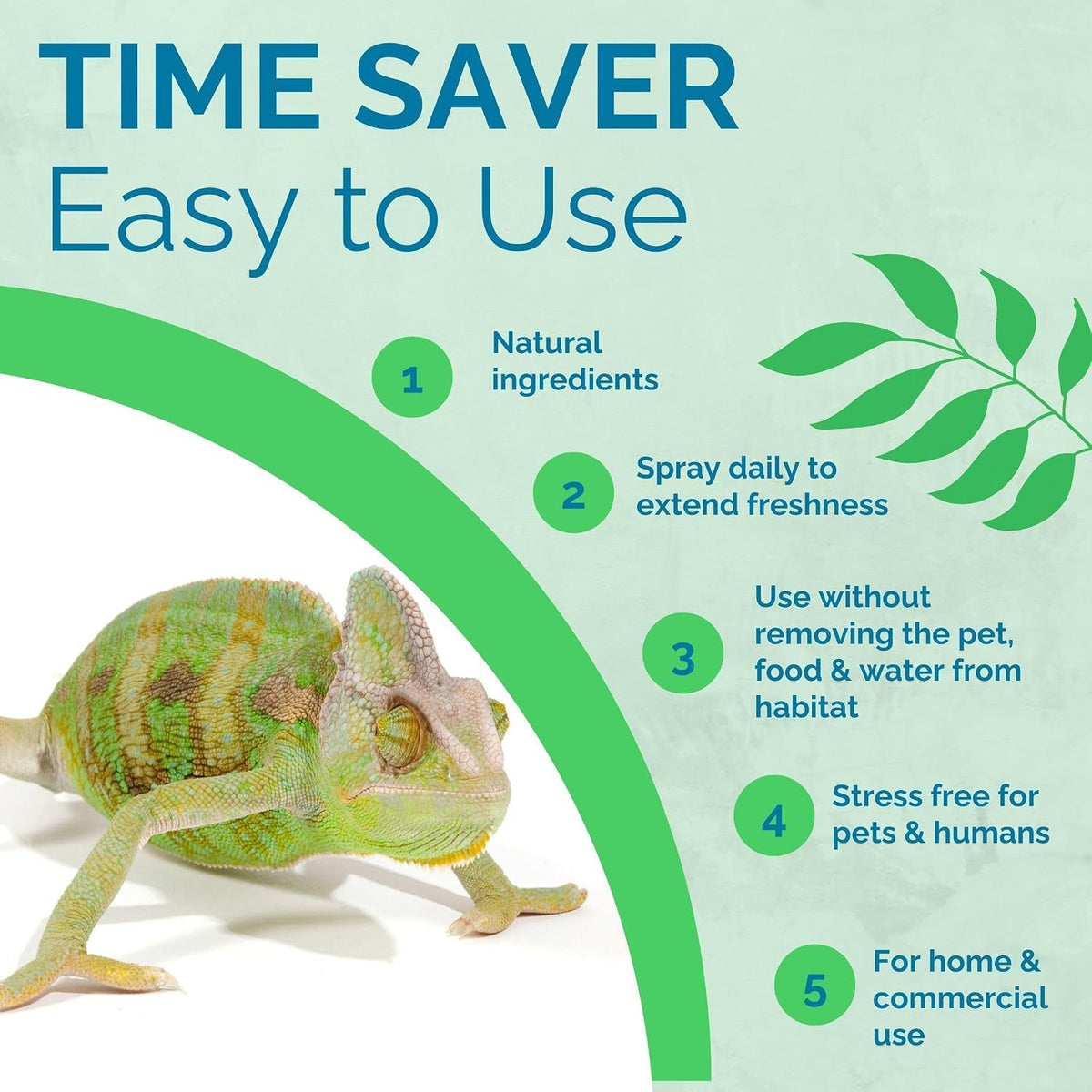 No Scent Probiotic Reptile Tank Cleaner & Odor Spray – 32 oz